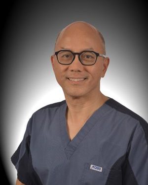 Don photo with scrubs small size